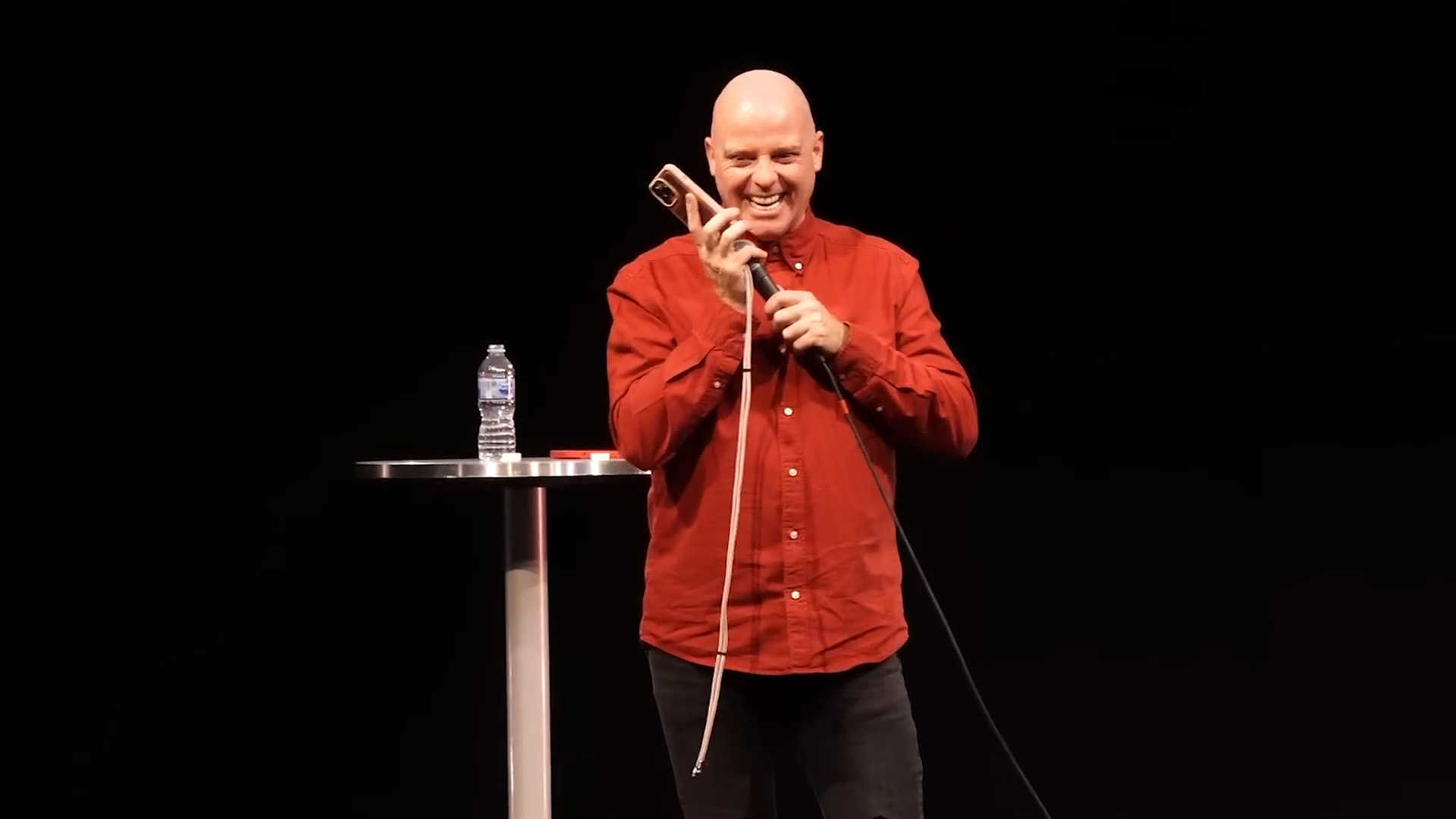 Live phone call pranks to my parents on stage