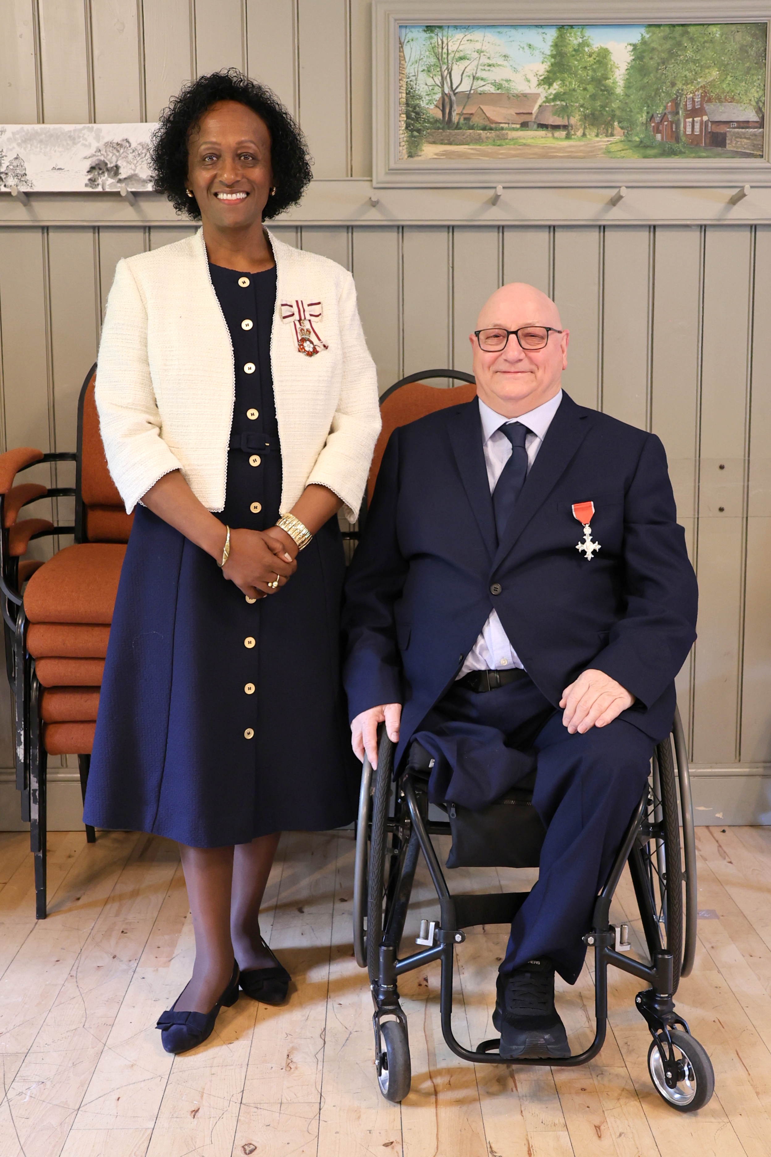 Ashfield’s Peter Edwards MBE honoured by Lord-Lieutenant in prestigious ...