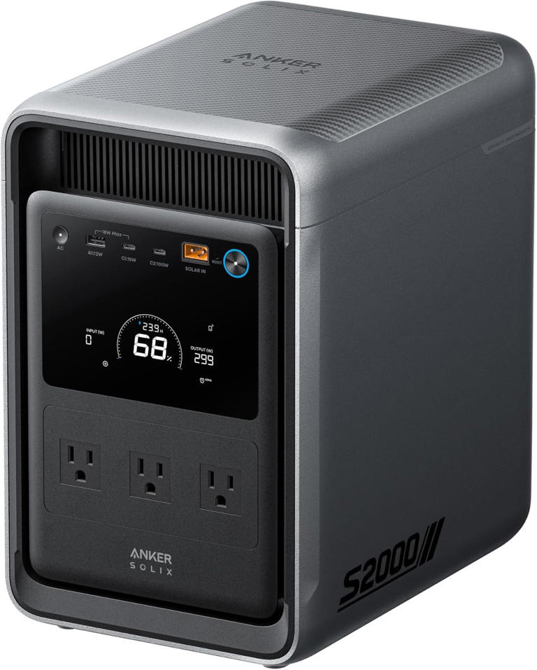 Anker SOLIX S2000 packs 2KWH into a surprisingly compact backup battery