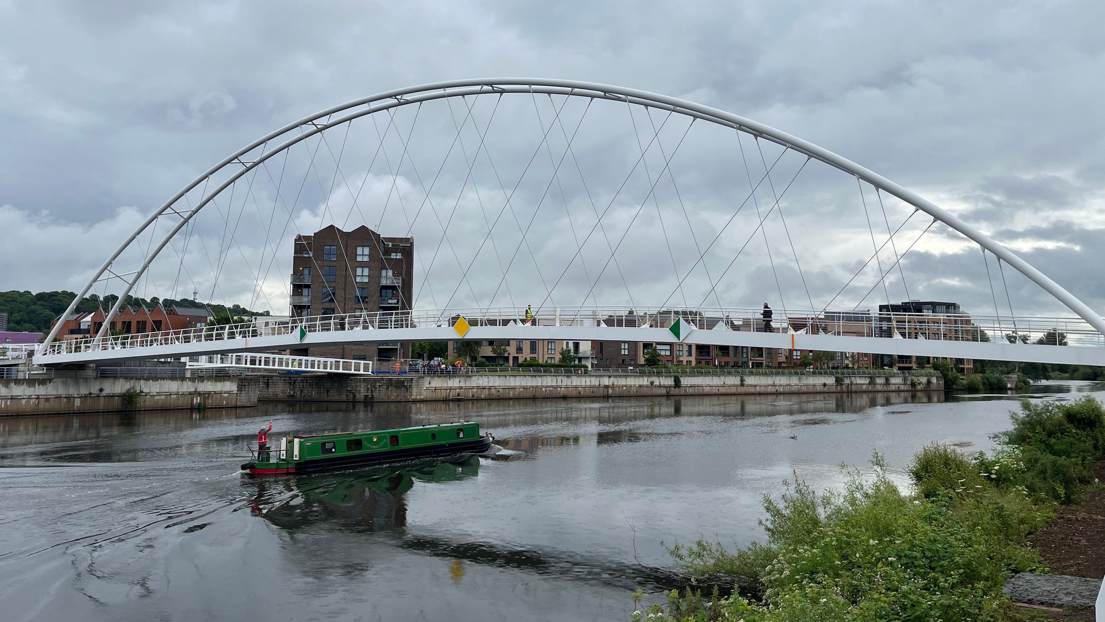 First look at new £18m bridge over River Trent