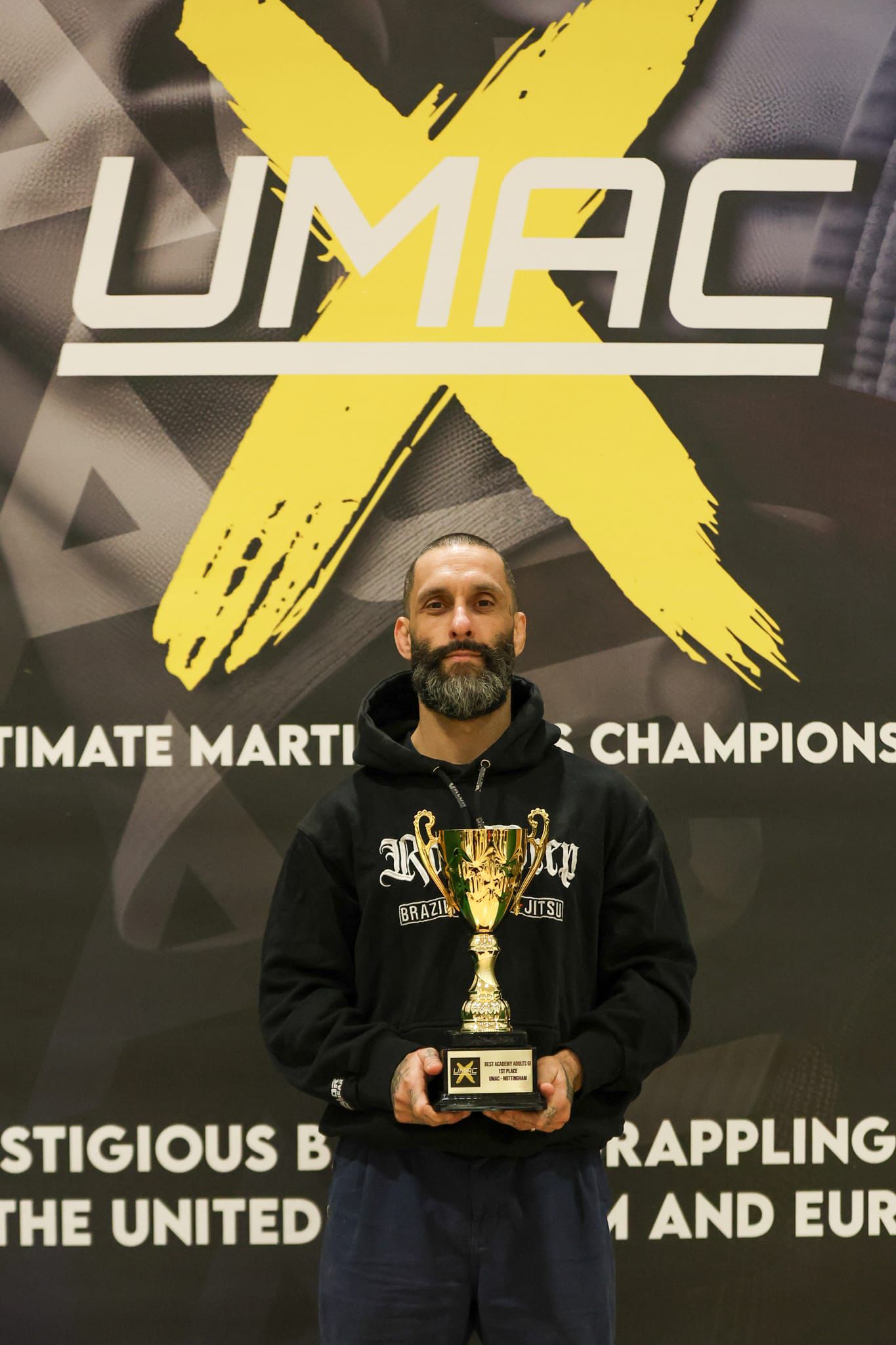 Roll Deep BJJ makes history at UMAC Nottingham: Triple trophy haul