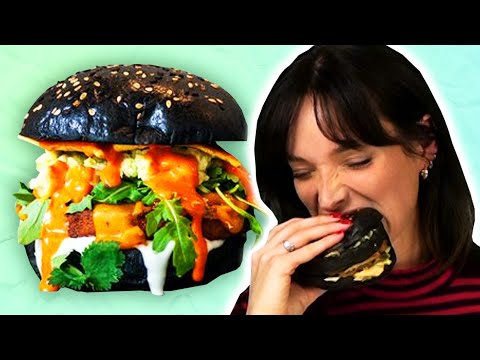 Irish people try weird vegan burgers
