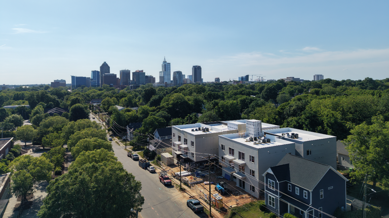 Check out the first condo building to use Raleigh's frequent transit ...