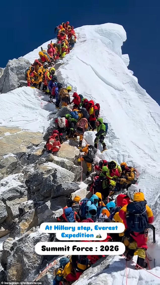 Video shows traffic jam on Everest as it turns into trash heap by ...