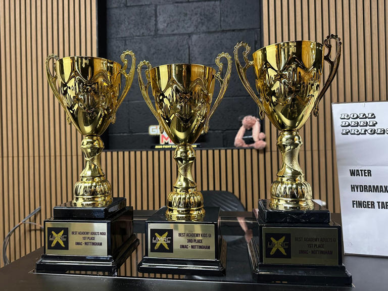 Roll Deep BJJ makes history at UMAC Nottingham: Triple trophy haul