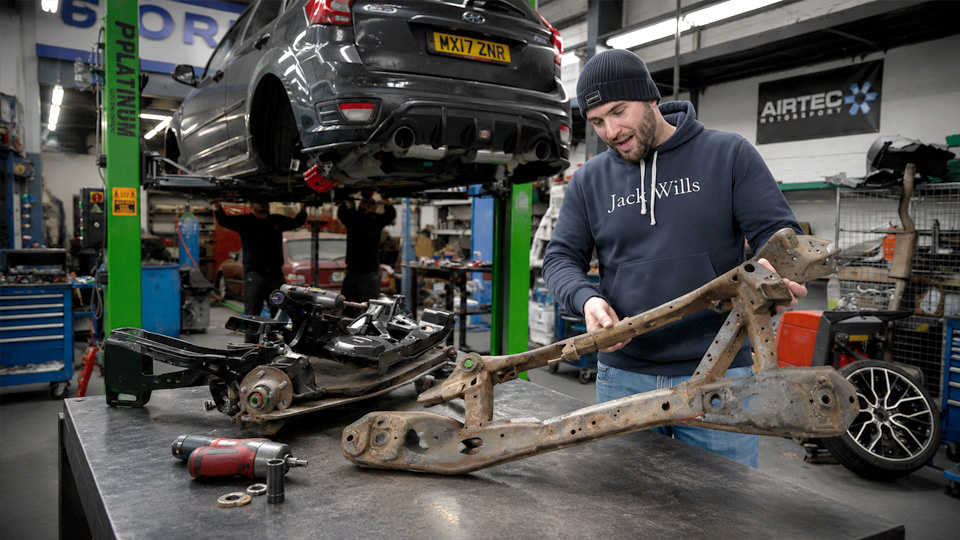 Full polybush upgrade transforms this modified car
