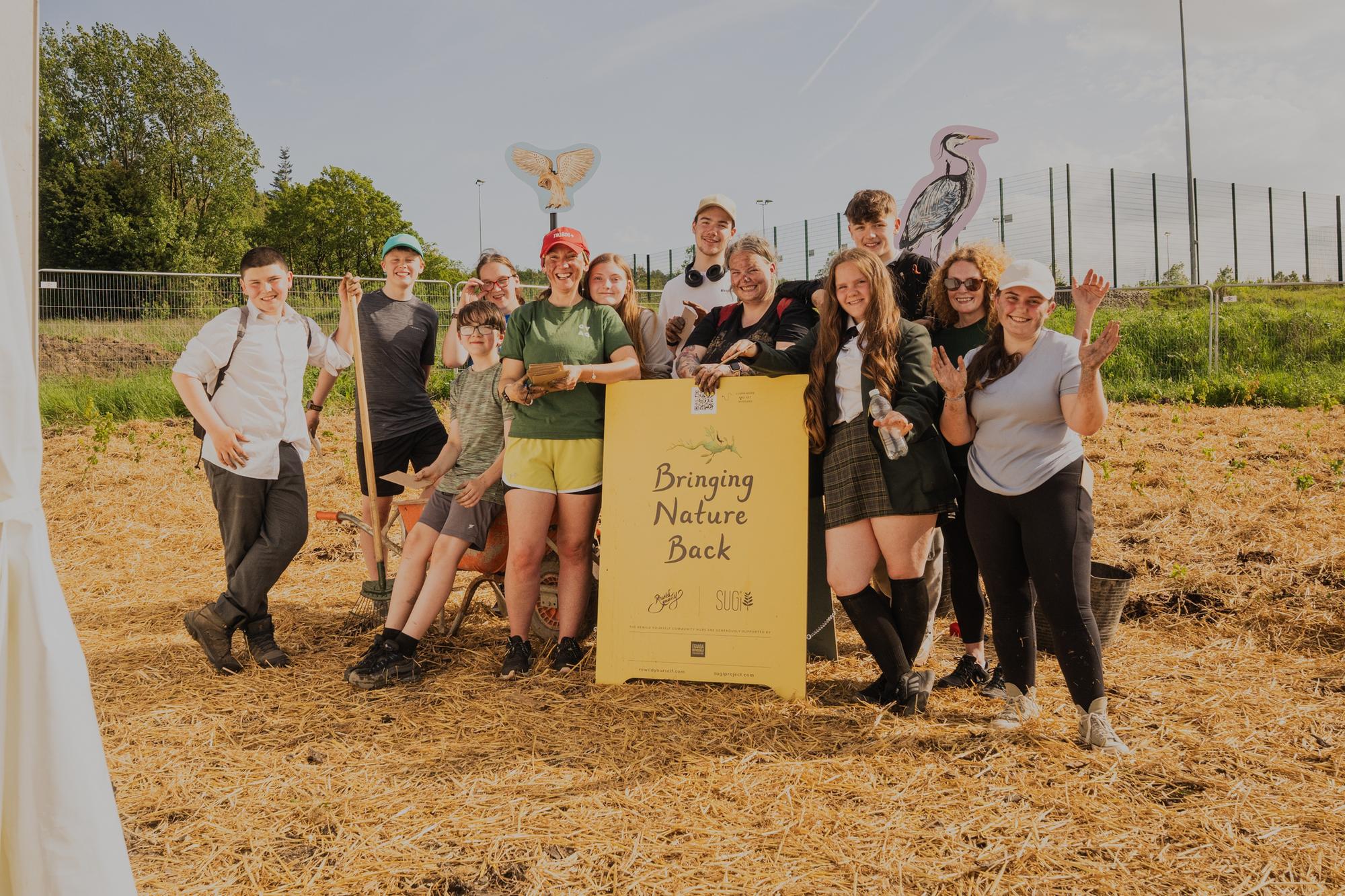 Rooting for nature as 3,500 trees planted at new Pendle community hub