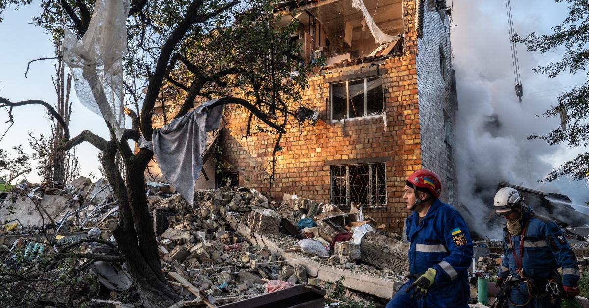 Russian drone and missile attack on Kyiv, Ukraine, kills at least 20 ...