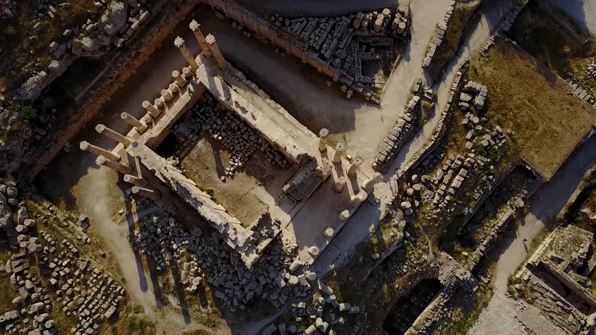 Timeless stones: Ancient ruins, revealed by drones
