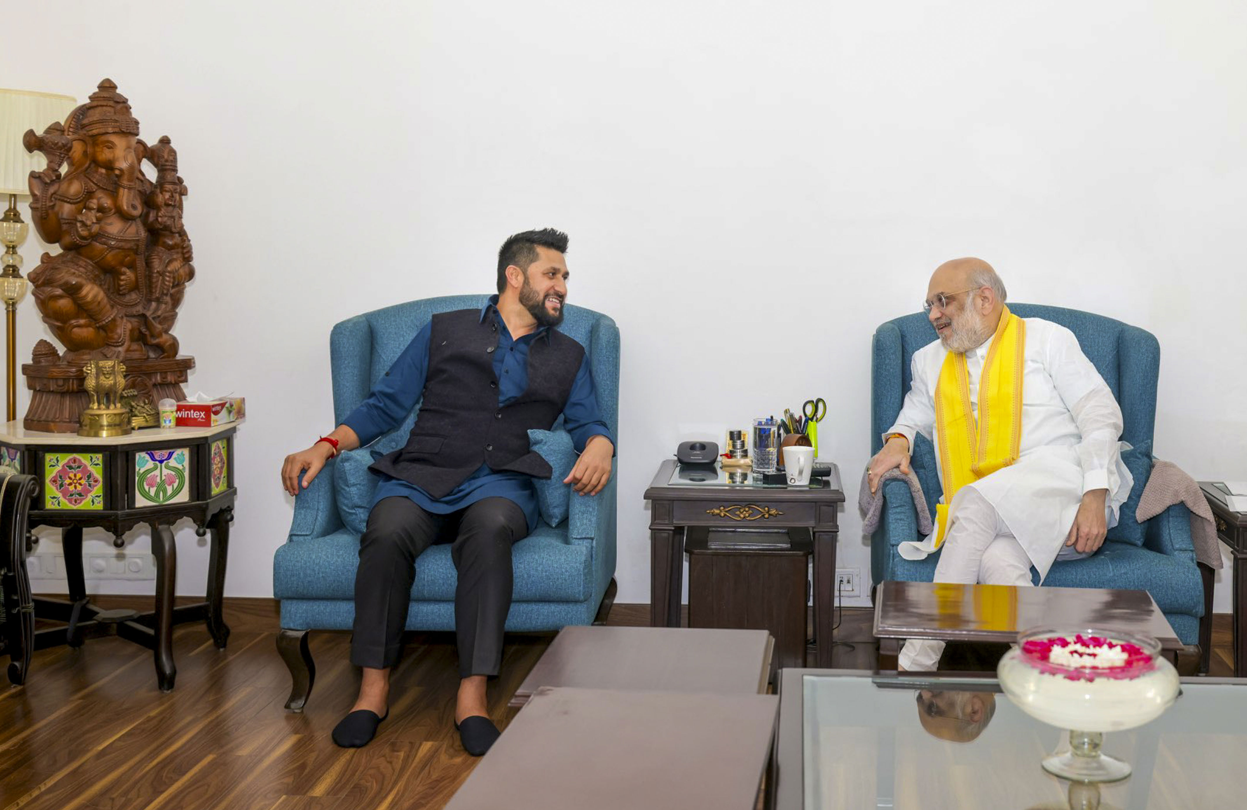 RSP leaders from Nepal call on Home Minister Amit Shah