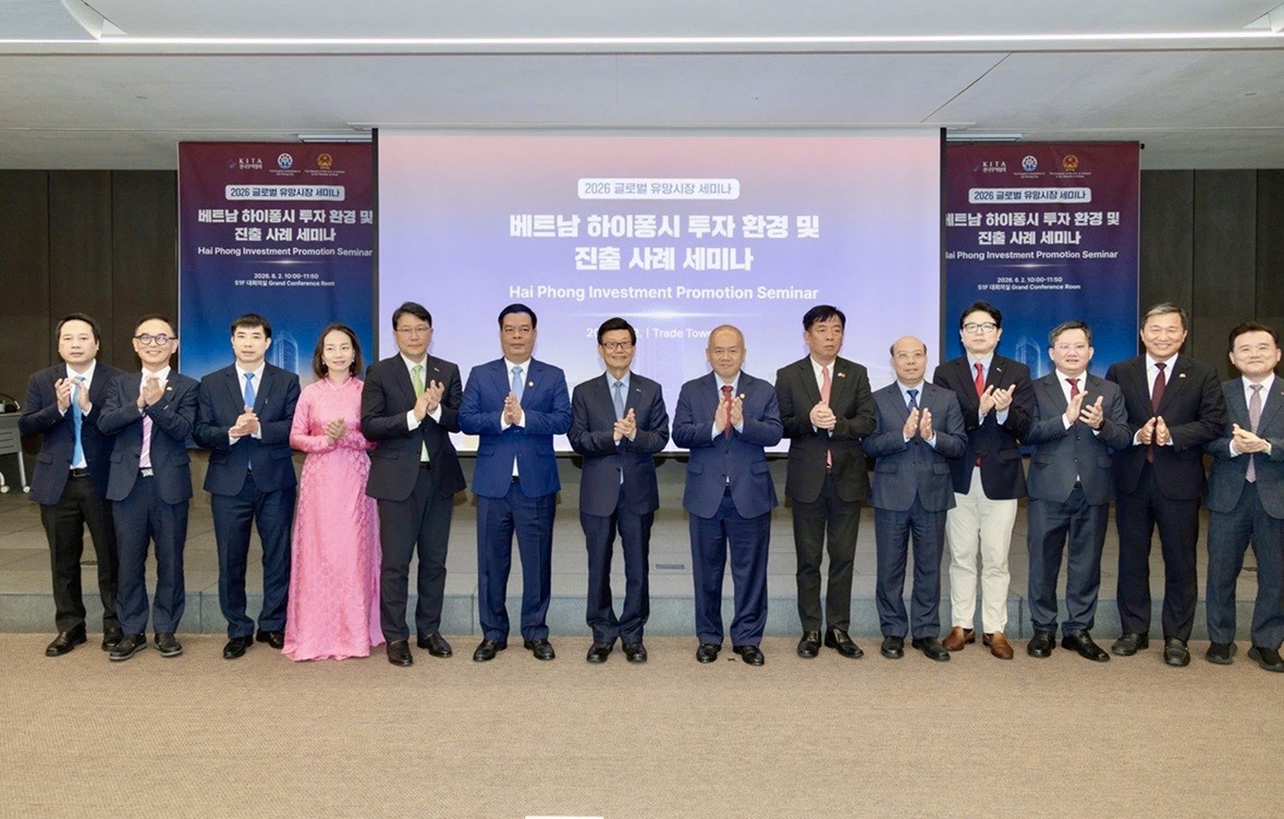 Hội nghị xúc tiến đầu tư Hải Phòng - Hàn Quốc năm 2026 tại Seoul