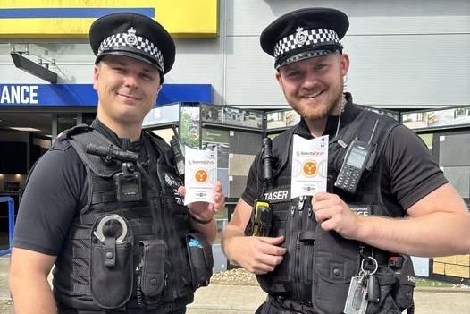 Free tool marking kits handed out at roadshow in Hemel Hempstead