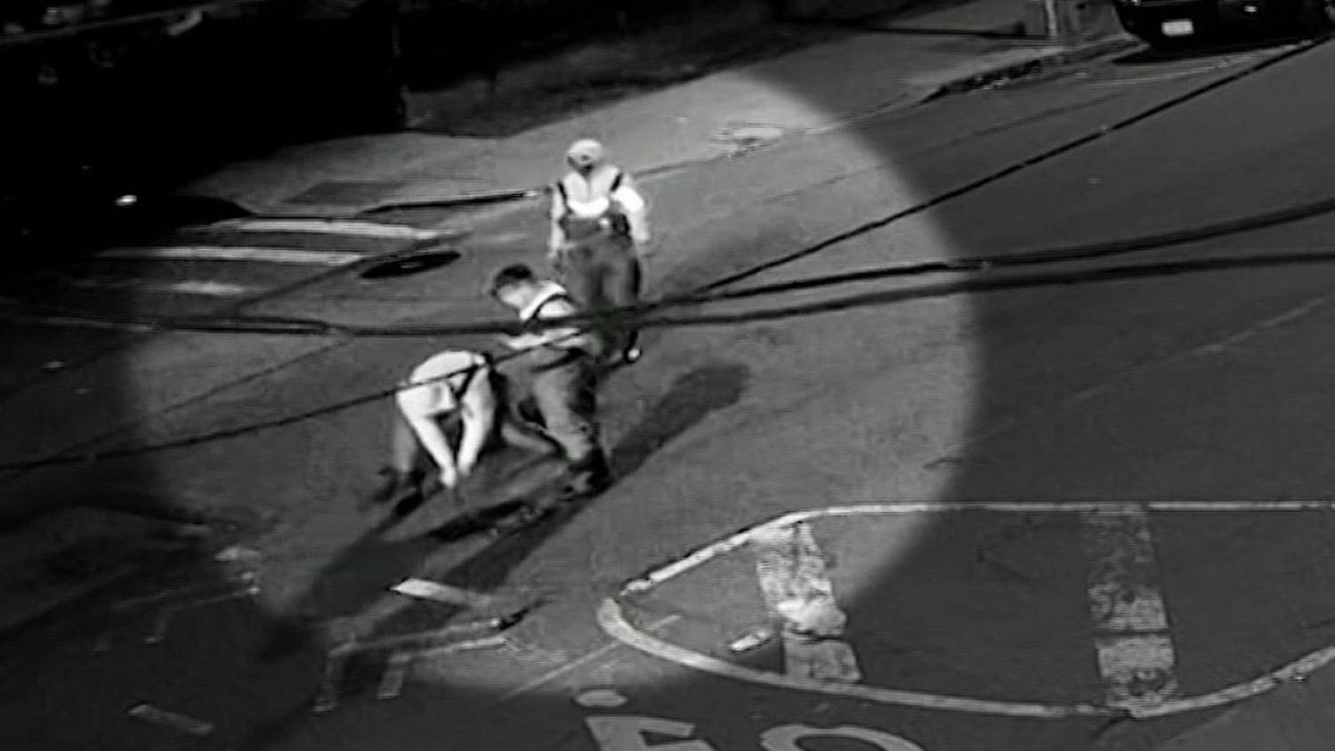 Mystery Men Spotted Entering Sewers at Night