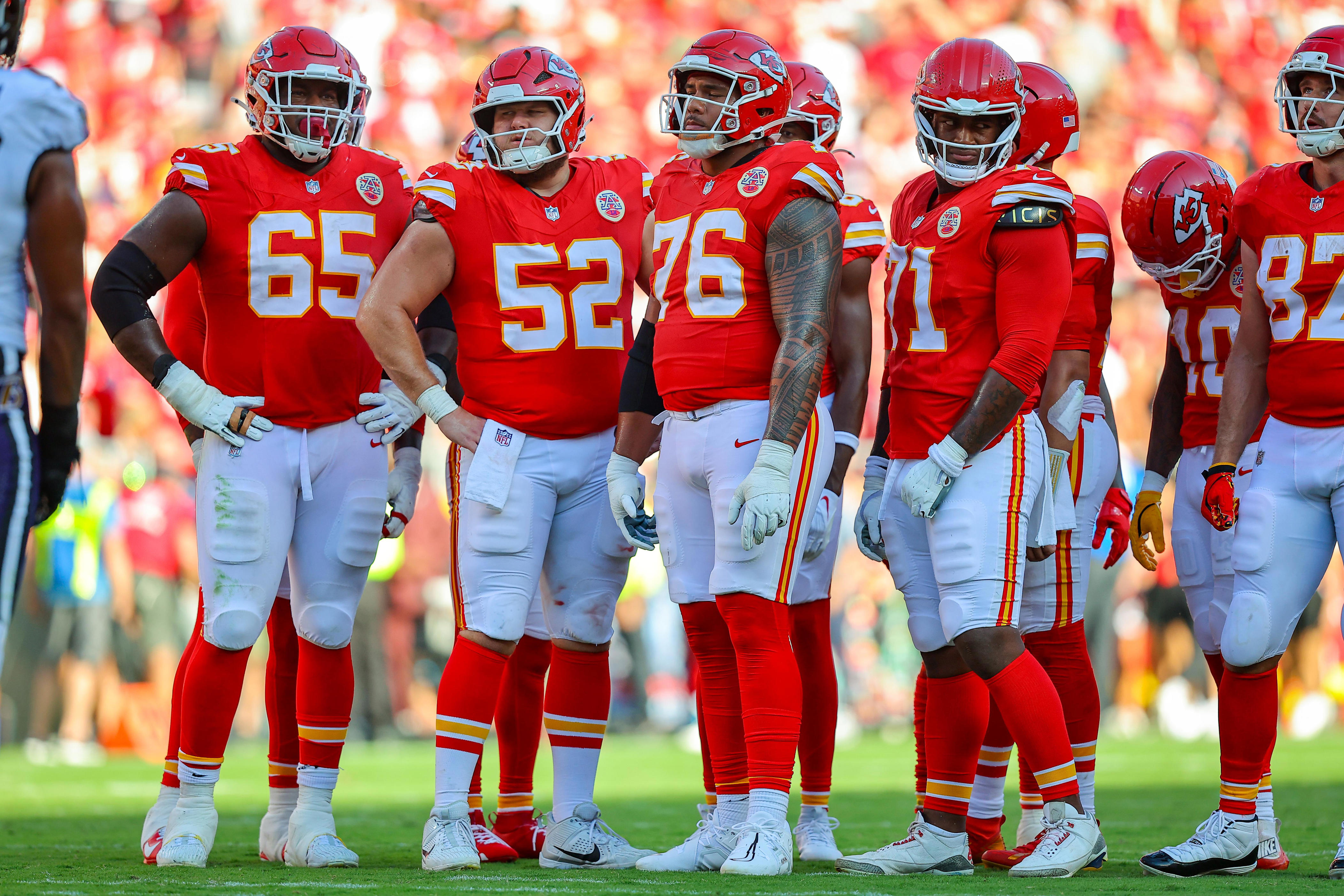 The Chiefs' offensive line is strangely underrated