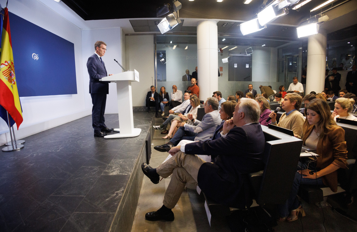 Feijóo rechaza negociar con Puigdemont en Waterloo la moción de censura ...