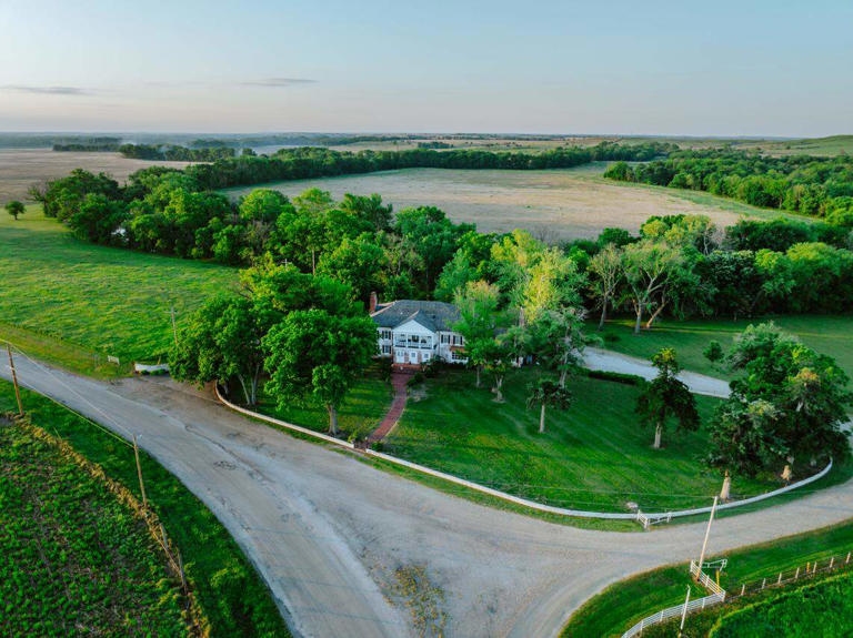 Historic Kansas ranch, complete with bomb shelter, listed for sale. See ...