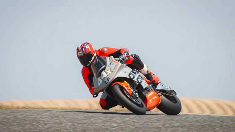 Want to try an EV superbike on track? Now's your chance