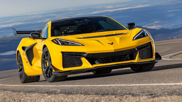 Chevrolet Corvette C8 flattened in rollover crash after driver speeds