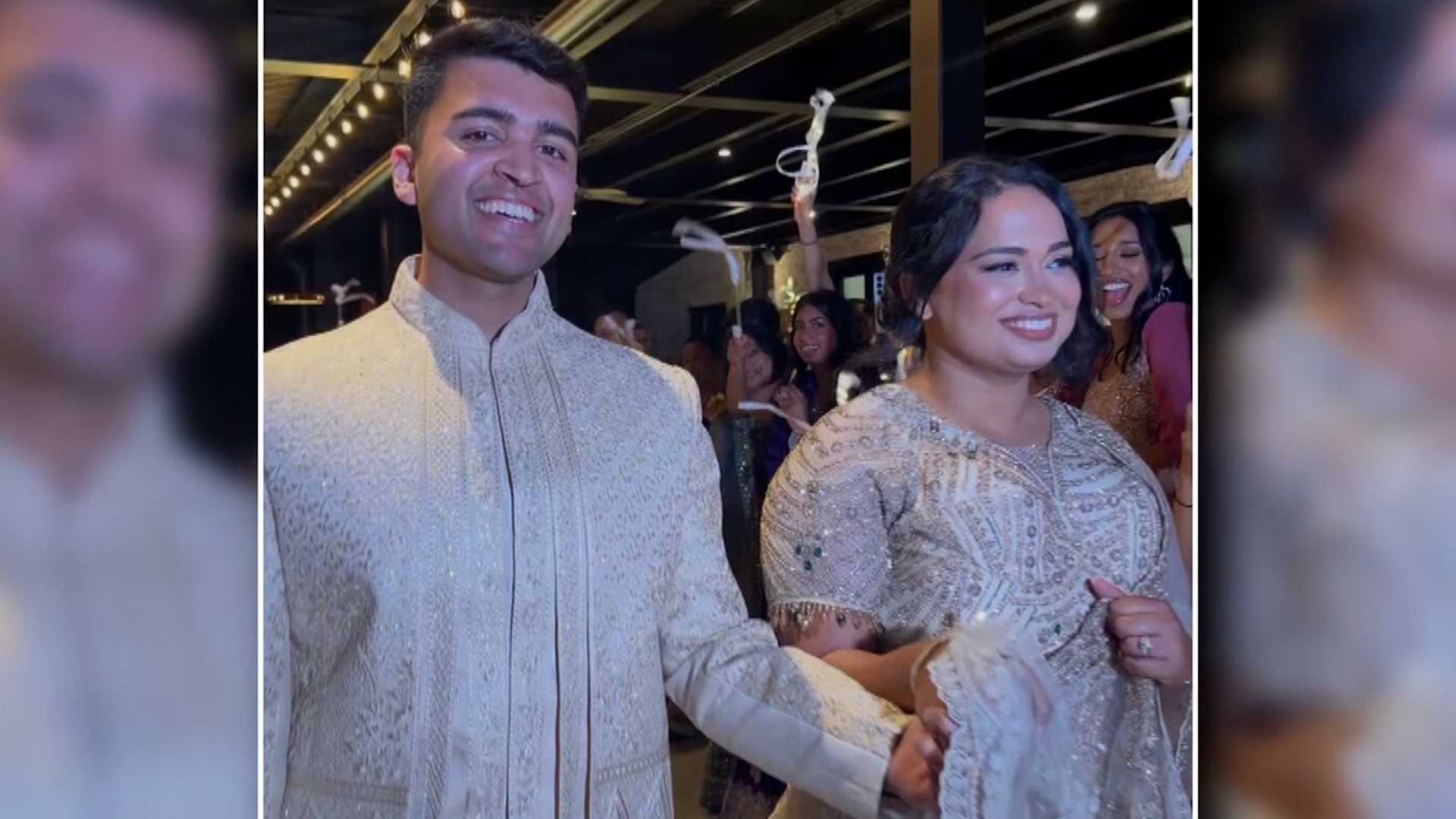 Groom killed in helicopter crash moments after wedding sendoff