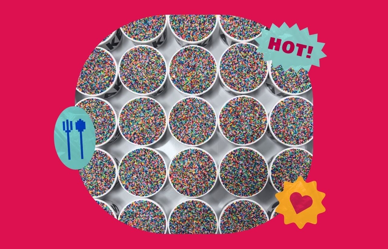 Dot cakes are cute — but it’s still just cake & sprinkles