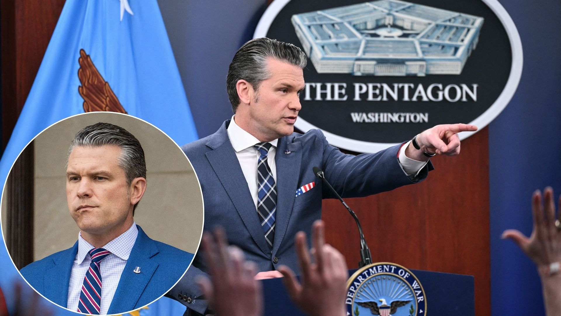 Defense Secretary Pete Hegseth cuts off media access to Pentagon press offices