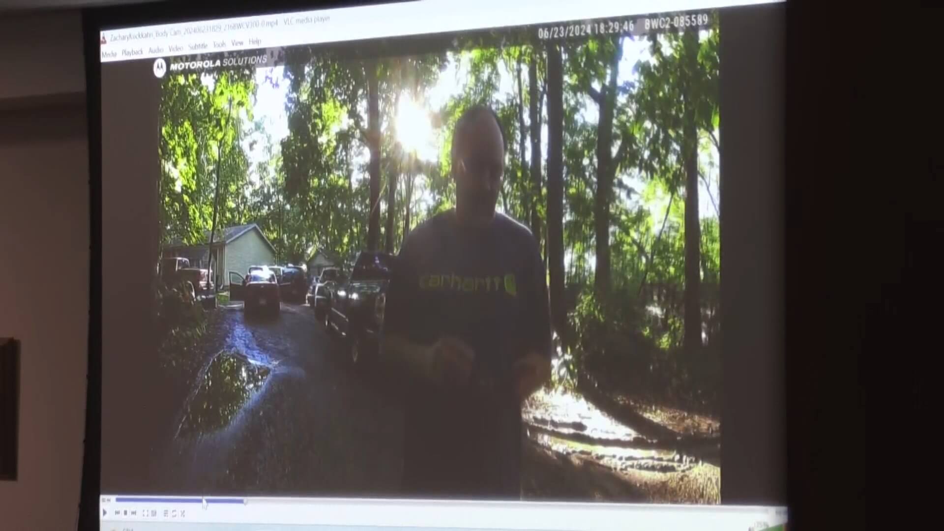 Suspect tells police searching for missing wife 'she's done this before'