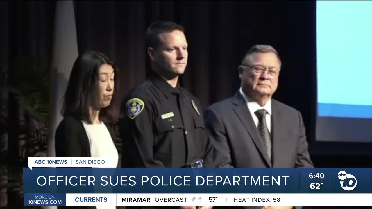 SDPD officer files lawsuit against city, department