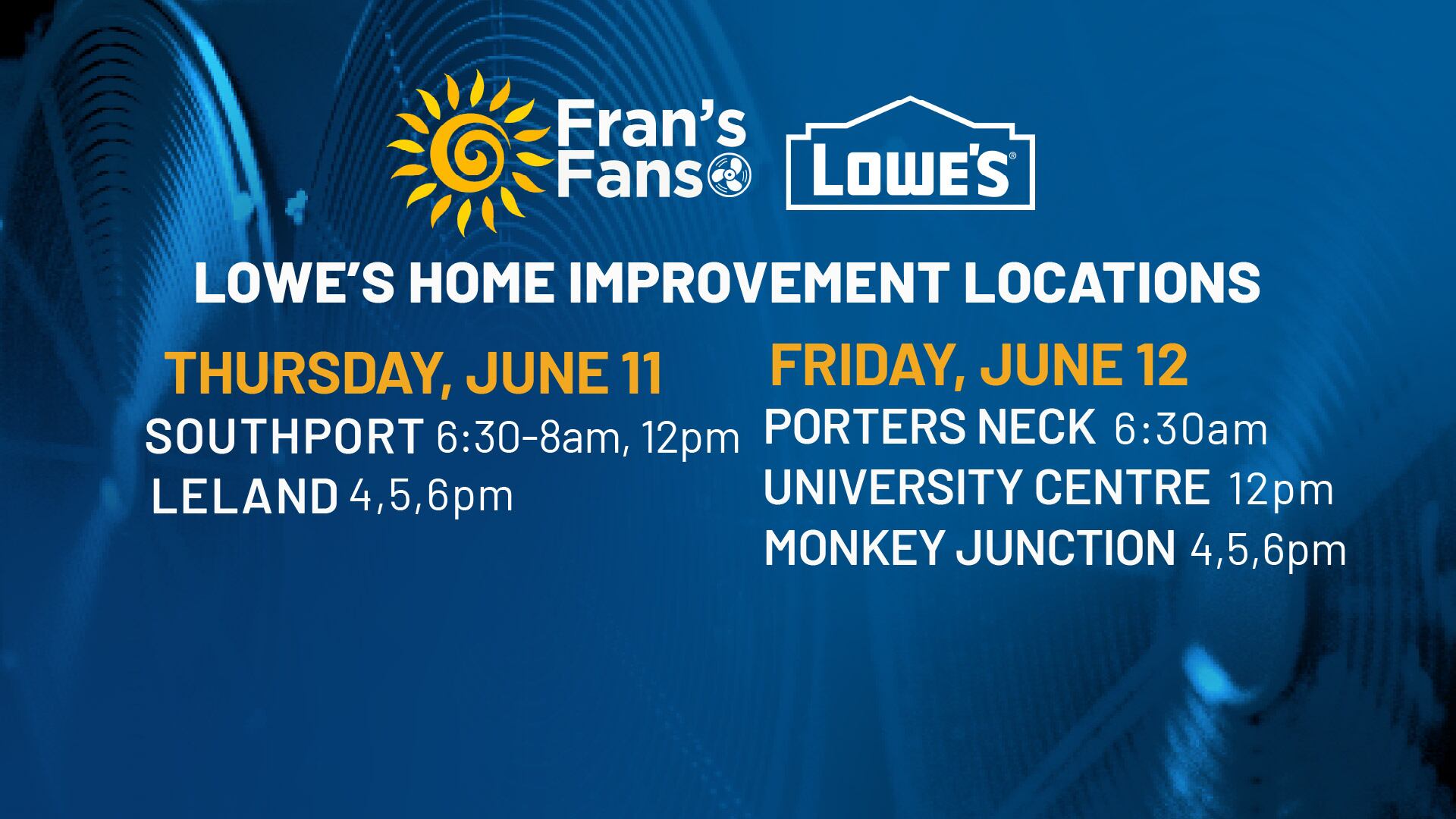 Fran’s fans: Annual drive seeks to collect fans for seniors ahead of ...
