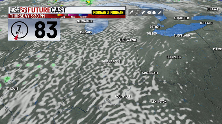 Warmer & more humid days ahead, chance of rain & storms this weekend