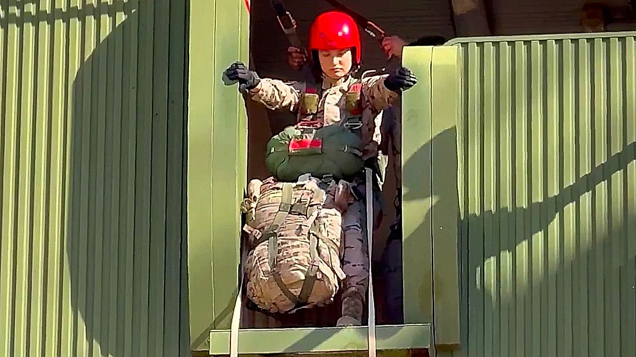 Spain's future queen makes history with daring night parachute jump