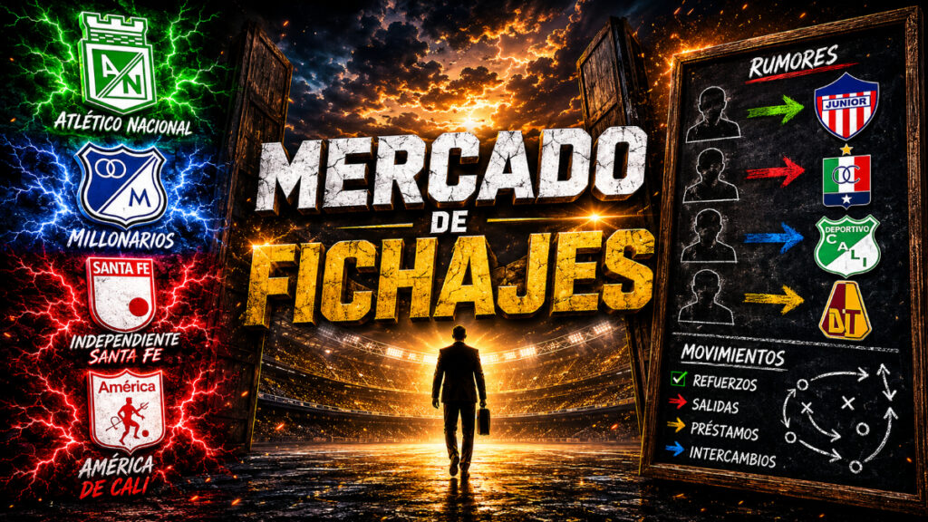 En directo | Mercado de fichajes, Liga BetPlay Dimayor 2026-II ...