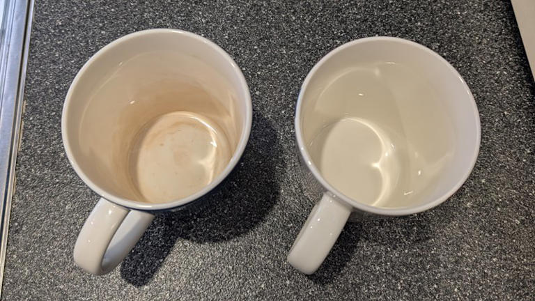 Tea stains vanished from my mugs with a retro hack that’s just as good ...