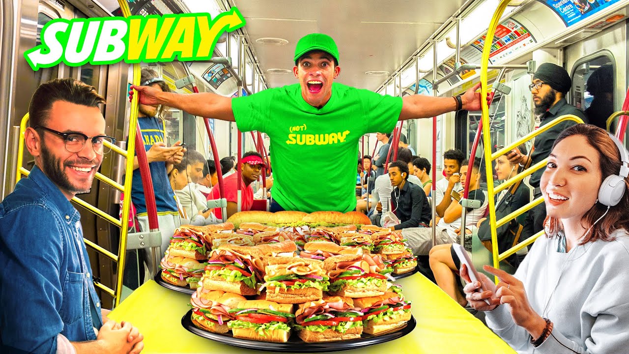 I opened a SUBWAY on the NYC subway