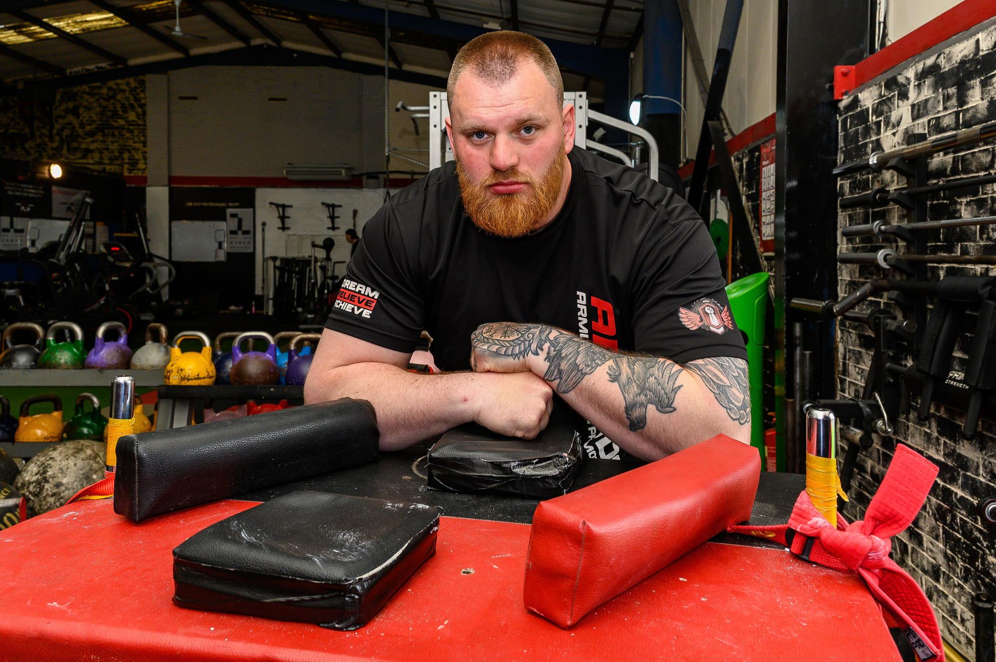 Falkirk champion on a mission to put arm wrestling on the map