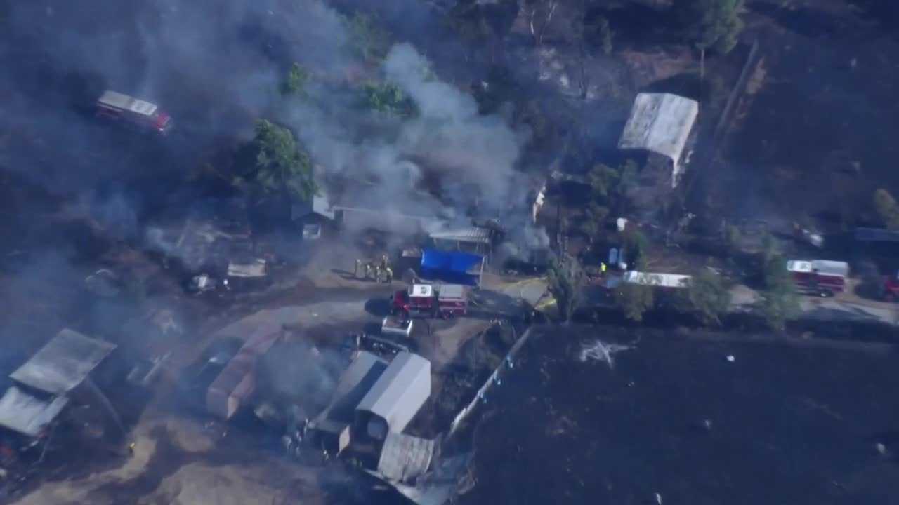 Avenida fire: Forward spread of Tuolumne County brush fire has been stopped