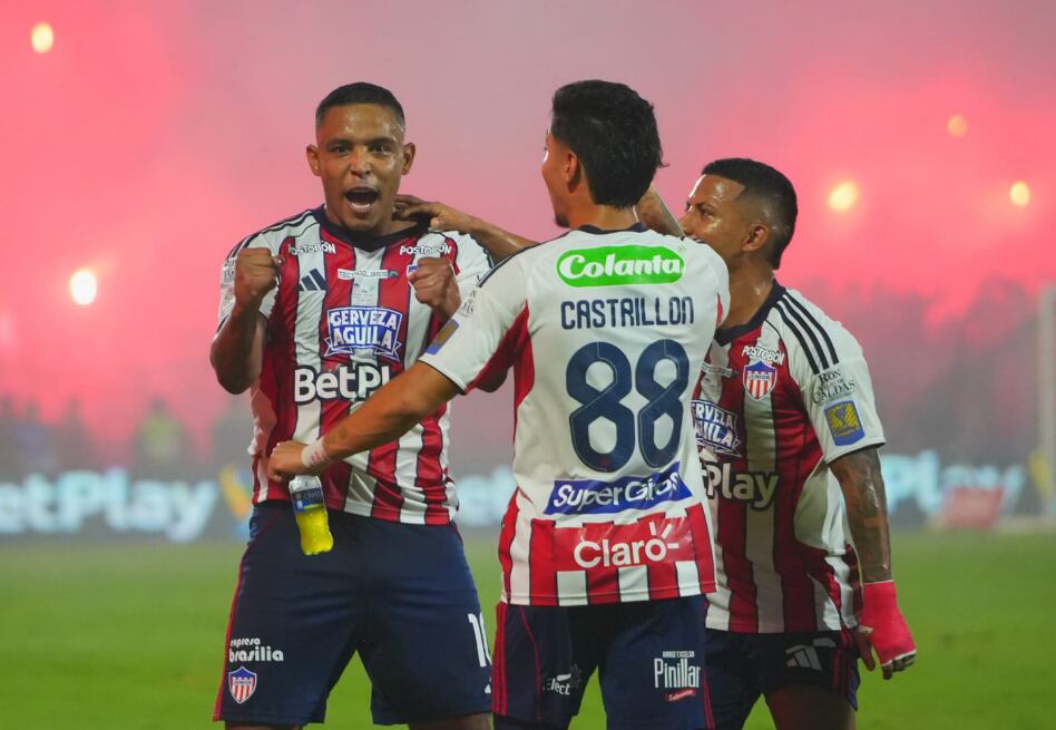 Junior goleó a Nacional en la ida de la final y quedó a un paso del ...