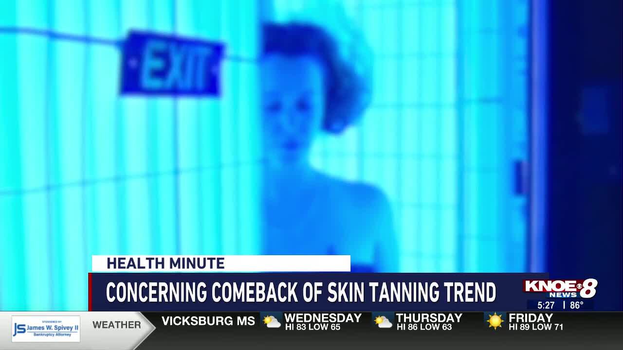 Health minute: Tanning trend causing concern