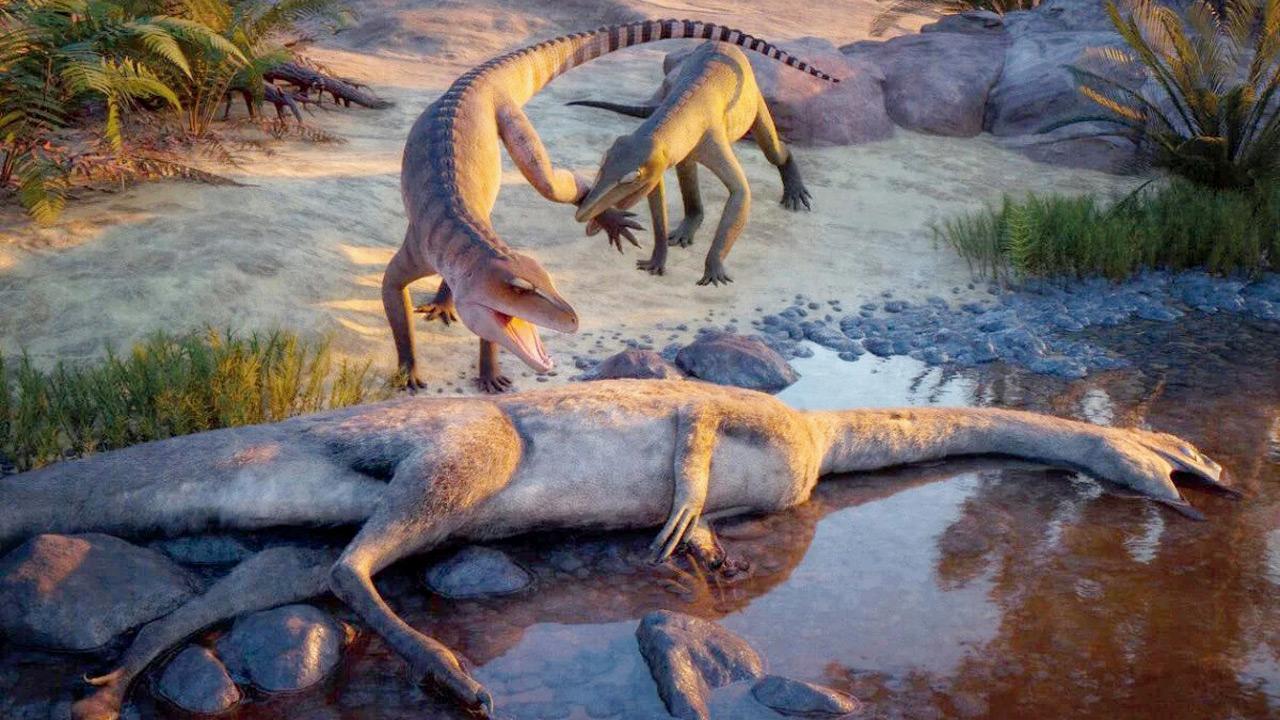 Scientists discover 210-million-year-old crocodile relative in New ...
