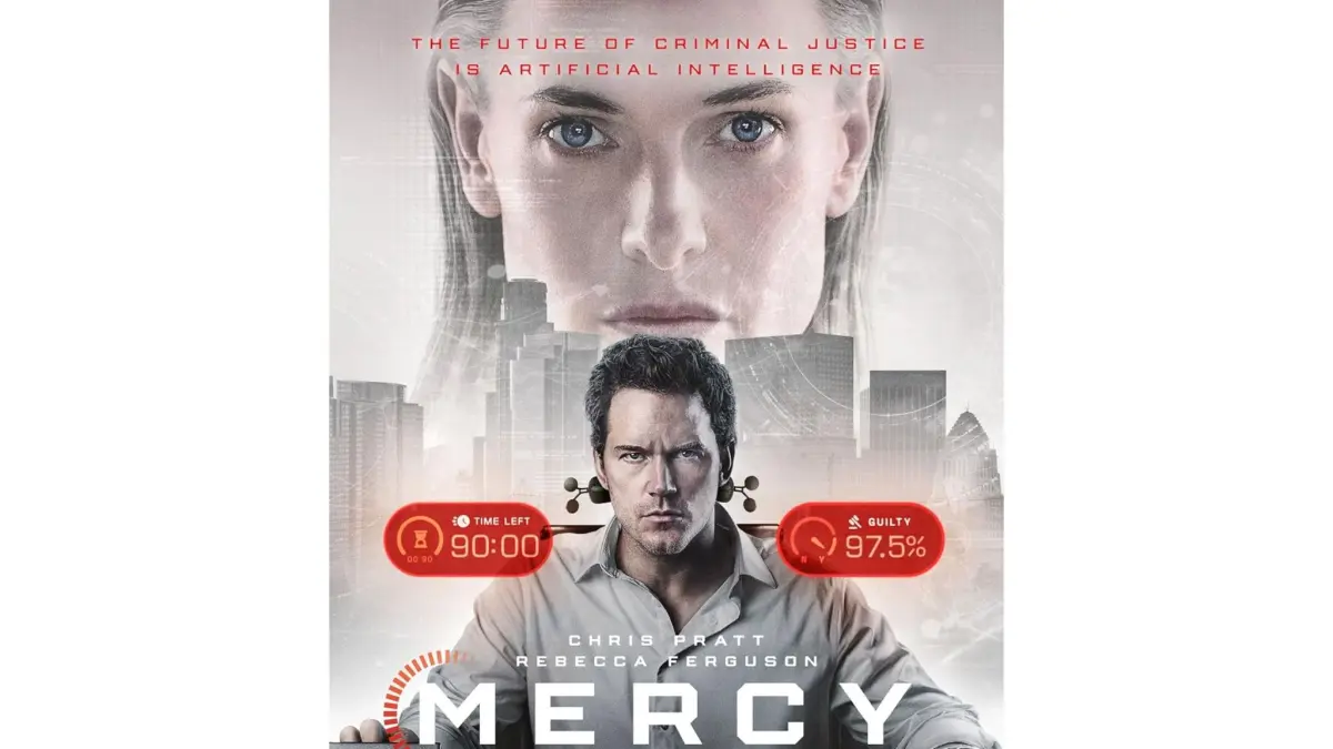 Sinopsis Film Mercy (2026): 90 Menit Membuktikan Kita Tidak Bersalah di Hadapan Hakim AI