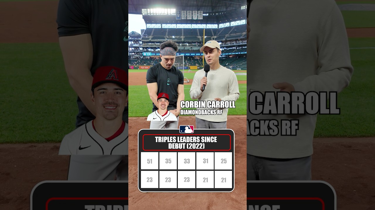 Can Diamondbacks superstar guess MLB’s triples leaders?