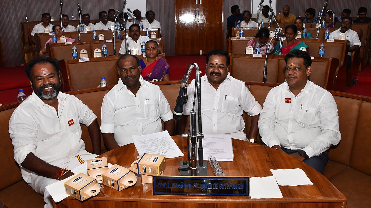 DMK councillors, TVK MLA spar over minister’s corruption charge in ...