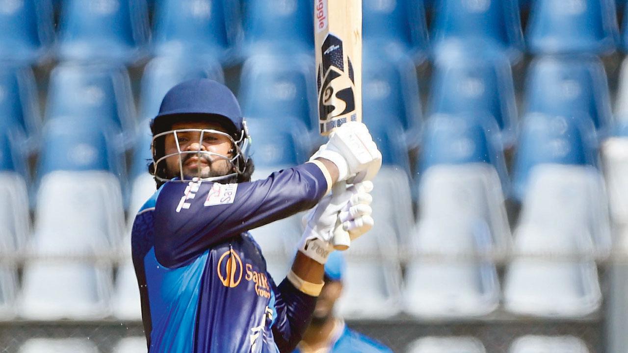 T20 Mumbai League: Hardik Tamore’s 67 helps Panthers maul Knights