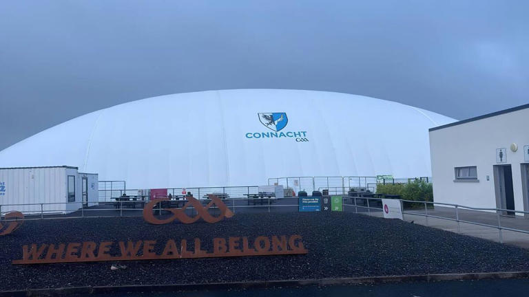 Connacht GAA AirDome inflated, set to reopen in 'three or four weeks'