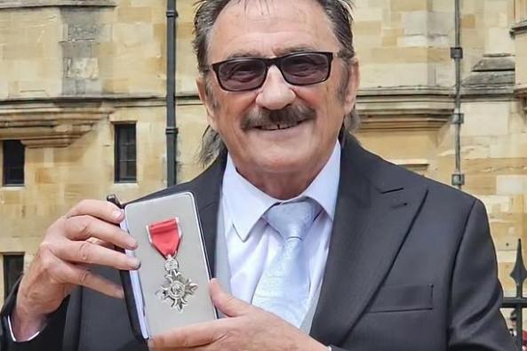 To me, to MBE - Paul Chuckle joins Rotherham's entertainment elite