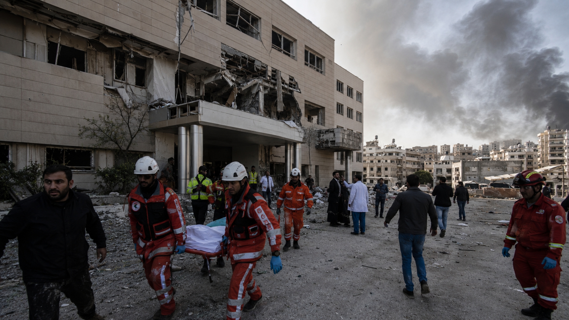 L IDF Dice Che Un Attacco Ha Danneggiato Un Ospedale A Tiro Ma La 