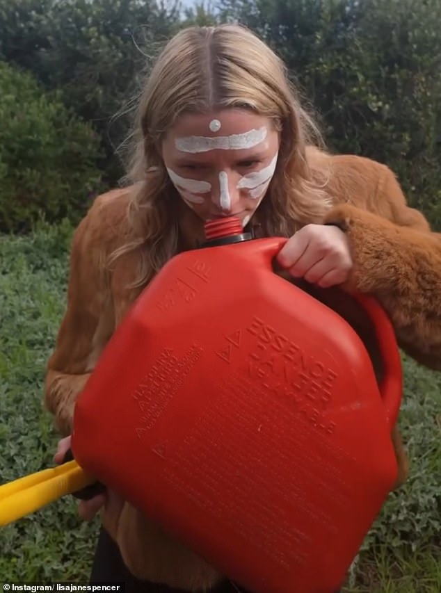 Comedian who sniffed petrol and held a smoking ceremony ...