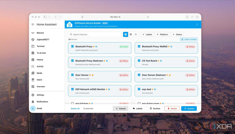 ESPHome's device builder finally lets you compile multiple devices at ...