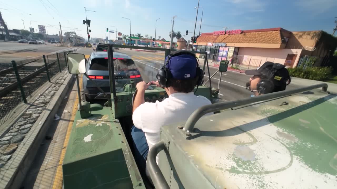 This bizarre army vehicle was built for swamps but struggled through ...
