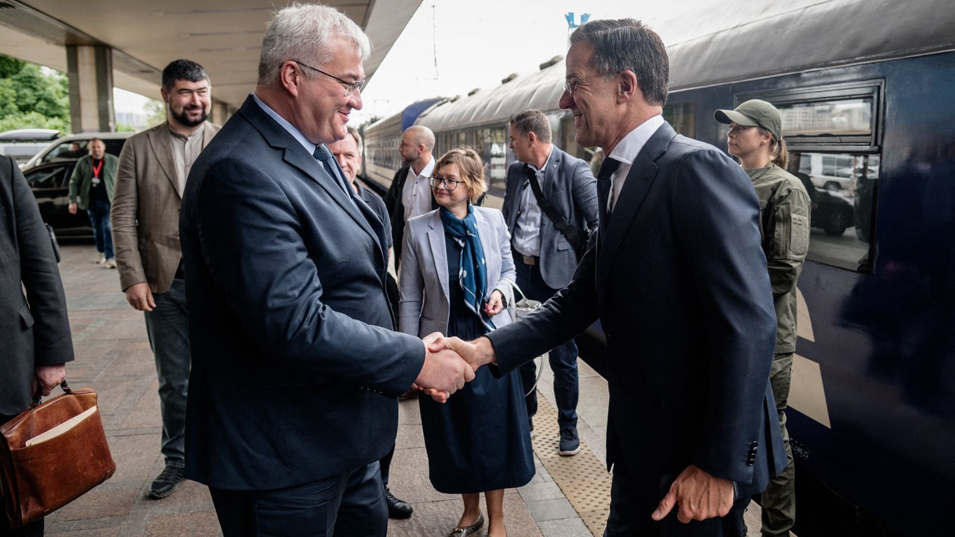 Ukraine: NATO-Generalsekretär Mark Rutte zu Besuch in Kyjiw eingetroffen