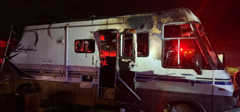 Person found dead after RV fire in Flagler County